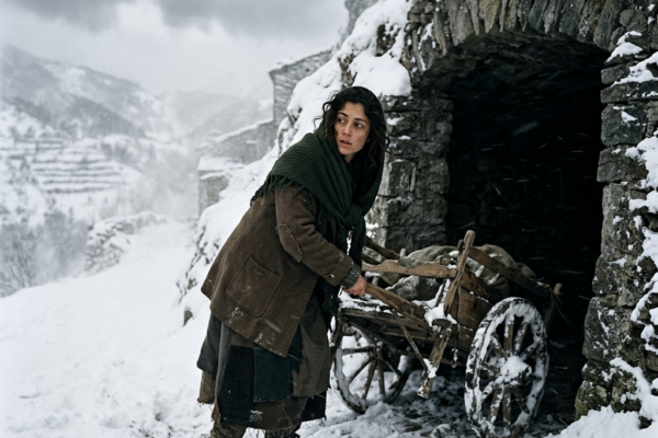 PART 2 A Widow Pulled a Broken Wagon Into a Stone Hollow — The Blizzar...
